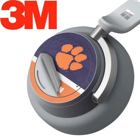 Clemson University Paw Logo Surface Headphones Skin